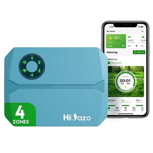 Zone smart lawn sprinkler - 4-zone,